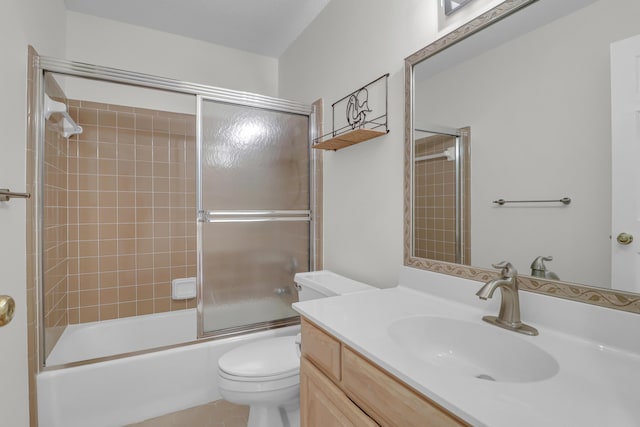919 Overview Ct, Mount Pleasant, SC 29464 - full bathroom with vanity, toilet, and bath / shower combo with glass door