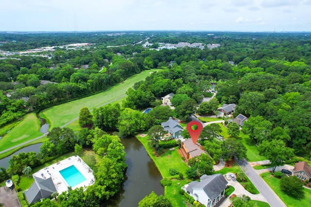 919 Overview Ct, Mount Pleasant, SC 29464 - aerial view of a large body of water and a local golf course