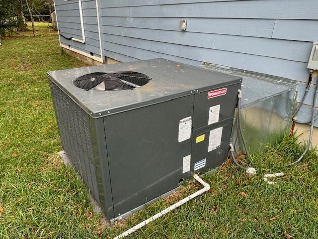 5309 Good St, North Charleston, SC 29406 - exterior view of a central air condition unit