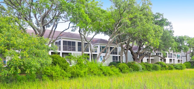 view of rear view of house