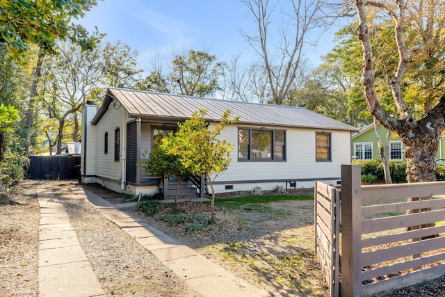 view of ranch-style house