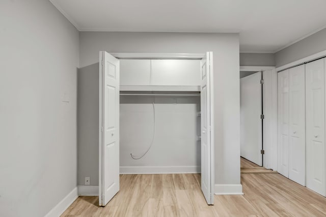 view of closet