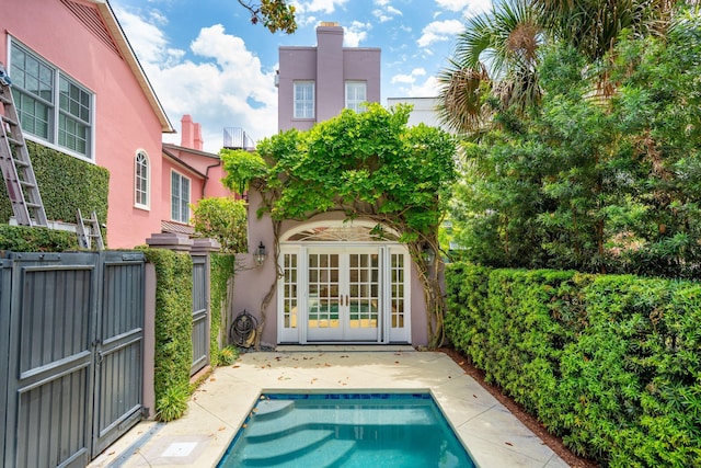 71 E Bay St, Charleston, SC 29401 - view of pool featuring french doors and a patio