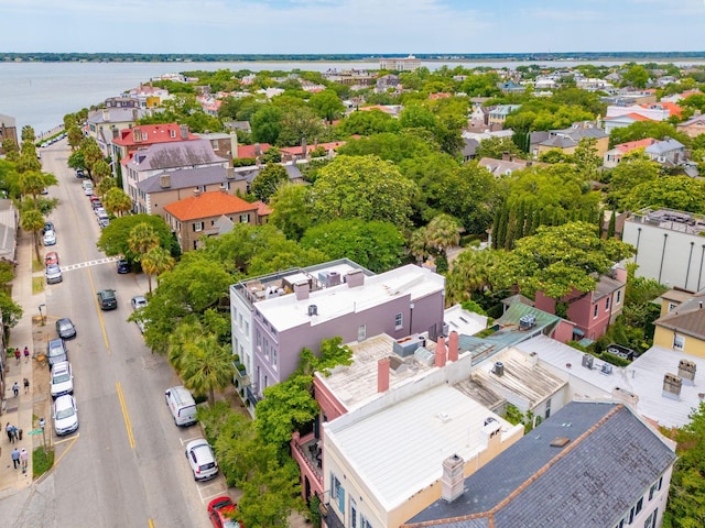 71 E Bay St, Charleston, SC 29401 - aerial perspective of suburban area featuring a large body of water