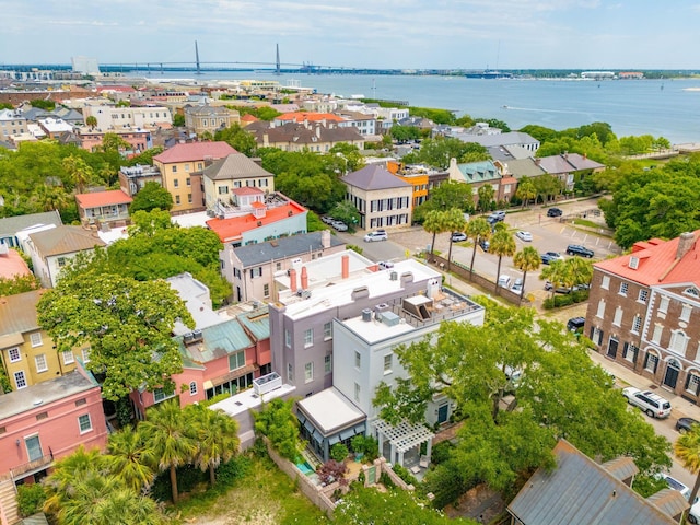 71 E Bay St, Charleston, SC 29401 - drone / aerial view of a large body of water