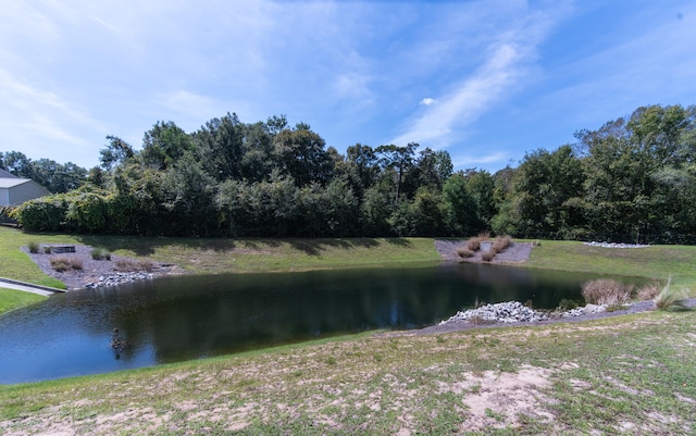 view of water feature