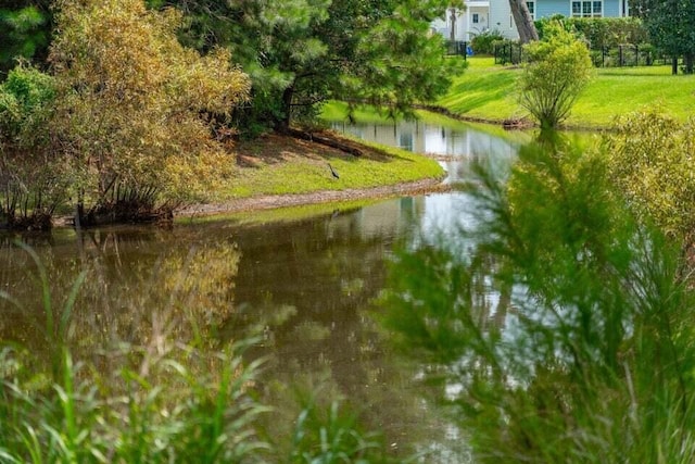 view of water feature