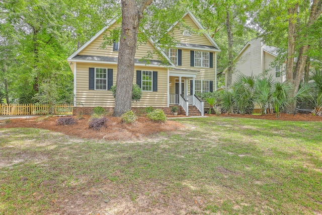 2028 Prospect Hill Dr, Mount Pleasant, SC 29464 - traditional-style house featuring covered porch
