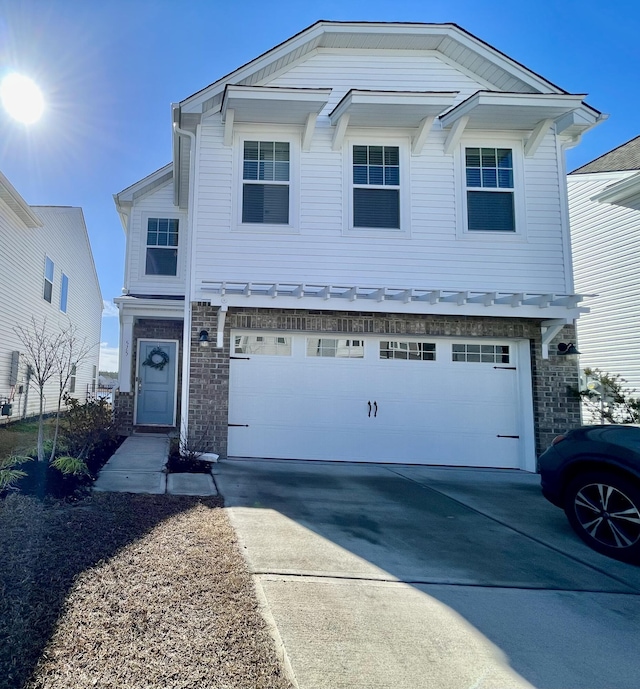 515 Purple Finch Rd, Summerville, SC 29486 - view of front of home featuring a garage and concrete driveway