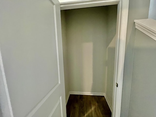 view of closet