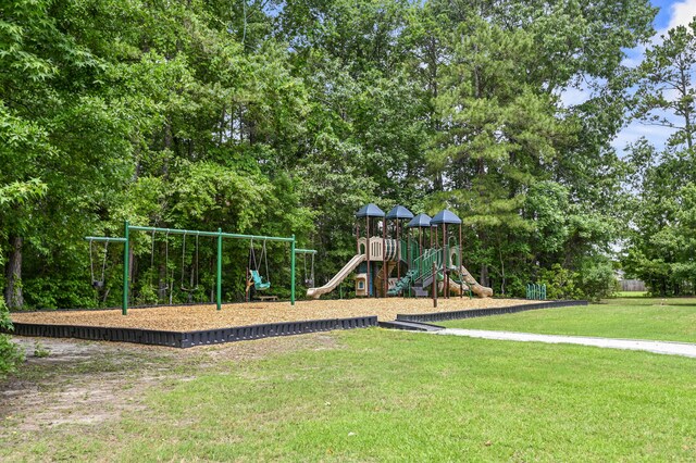 243 Old Savannah Dr, Goose Creek, SC 29445 - community jungle gym featuring a yard