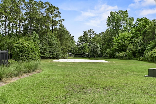 243 Old Savannah Dr, Goose Creek, SC 29445 - view of grassy yard with volleyball court
