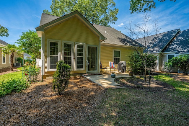 2418 Tuscany Dr, North Charleston, SC 29406 - back of property featuring a patio and cooling unit