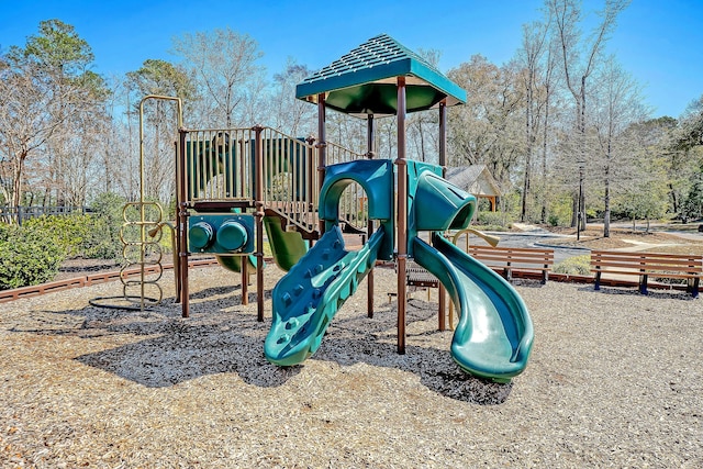 view of communal playground