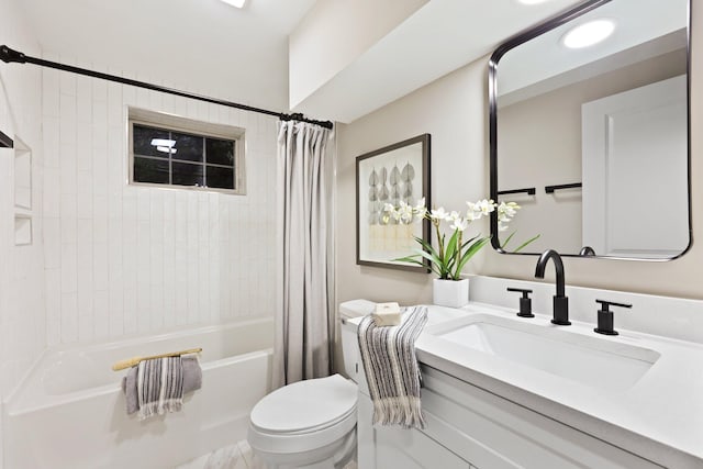 120 Live Oak Rd, Summerville, SC 29485 - full bathroom with vanity, toilet, and shower / bath combo