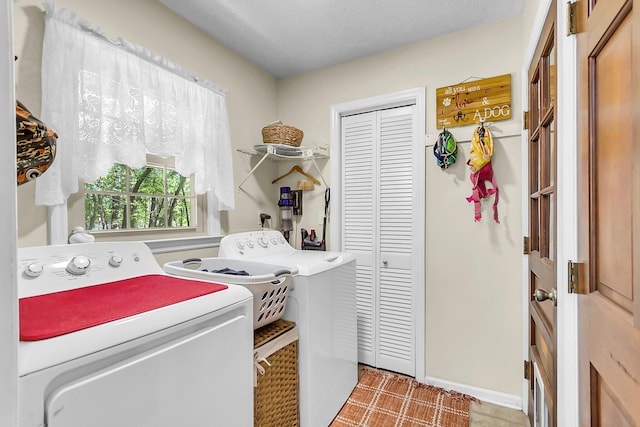 laundry room featuring laundry area and washer and dryer