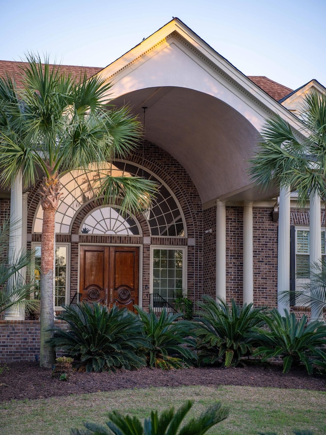 view of property entrance