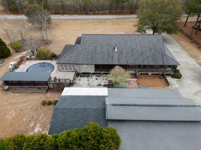 view of drone / aerial view