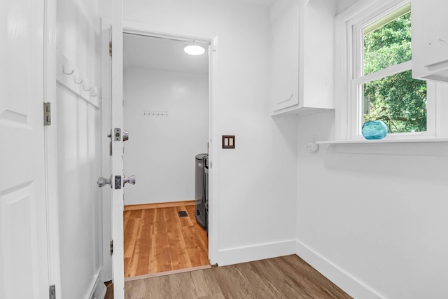 1468 N Relyea Ave, Charleston, SC 29412 - laundry area with light wood finished floors