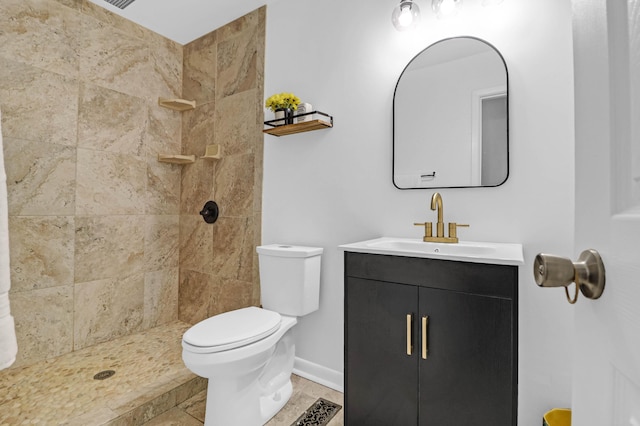 1468 N Relyea Ave, Charleston, SC 29412 - full bathroom featuring vanity and tiled shower