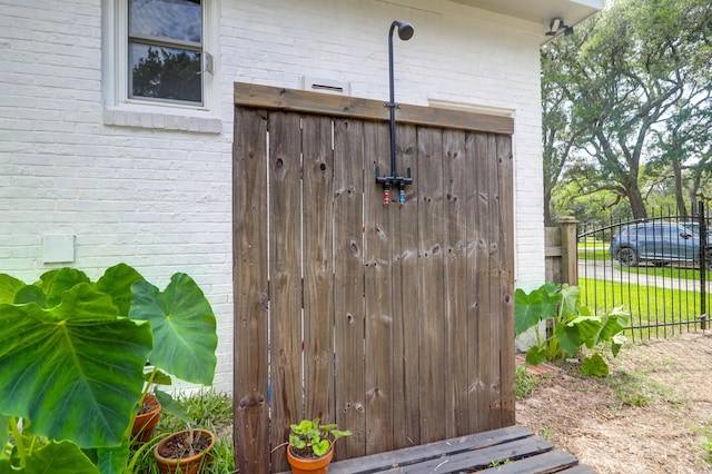 1468 N Relyea Ave, Charleston, SC 29412 - exterior view of brick siding