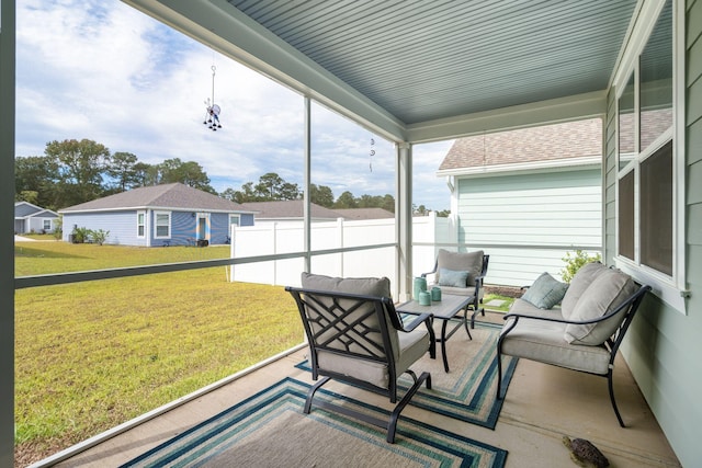 127 William Clark Blvd, Santee, SC 29142 - sunroom / solarium featuring an outdoor living space