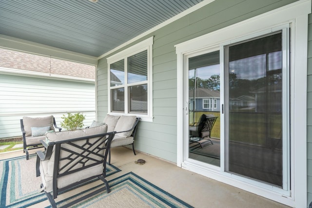 exterior space featuring covered porch