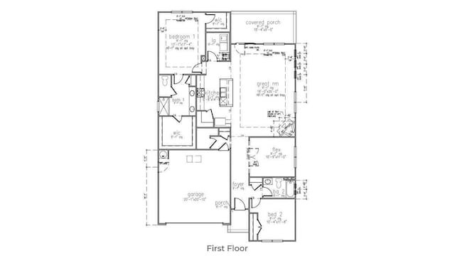 127 William Clark Blvd, Santee, SC 29142 - home floor plan