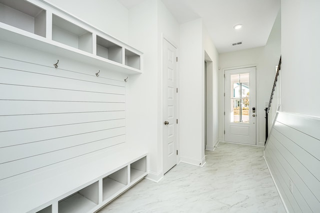 view of mudroom