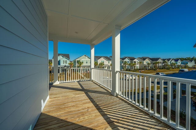 view of deck