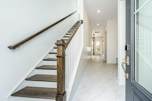 view of entrance foyer