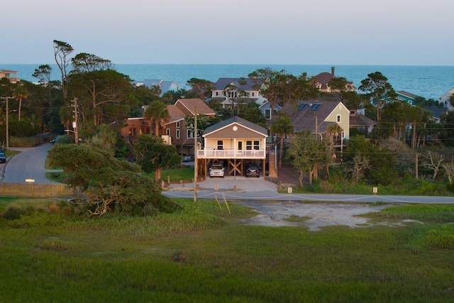 31 W 9th St, Folly Beach, SC 29439 - drone / aerial view of a nearby body of water