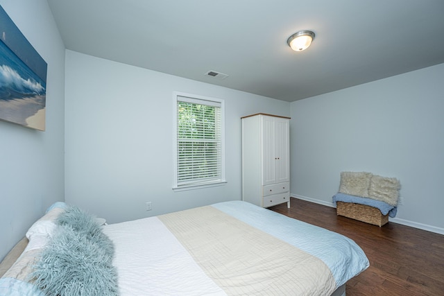 5442 Clearview Dr, North Charleston, SC 29420 - bedroom with wood finished floors and baseboards