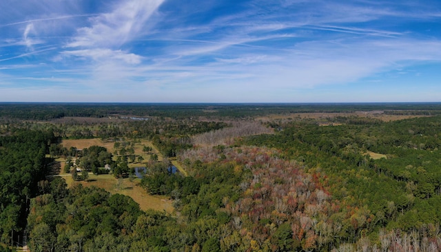 view of aerial view