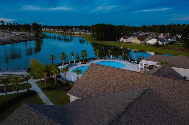118 Magnolia House Dr, Summerville, SC 29486 - community pool featuring a water view and a patio