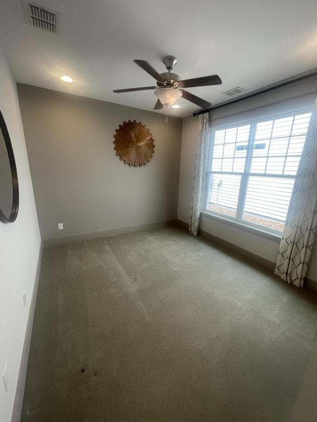 118 Magnolia House Dr, Summerville, SC 29486 - carpeted spare room with baseboards and ceiling fan