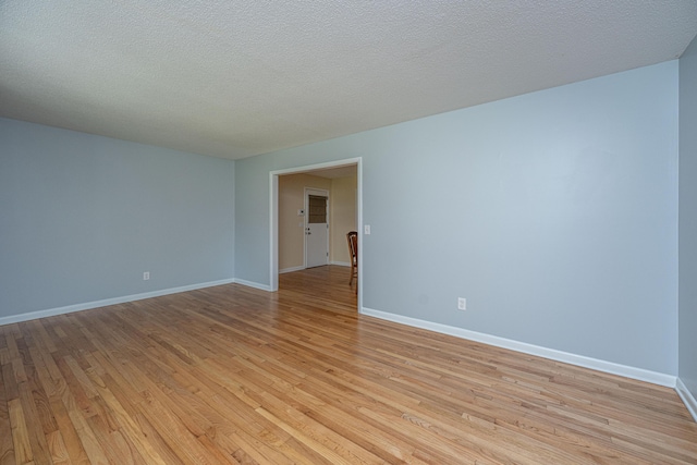 2847 Limestone Blvd, Charleston, SC 29414 - empty room with light wood-style floors and a textured ceiling
