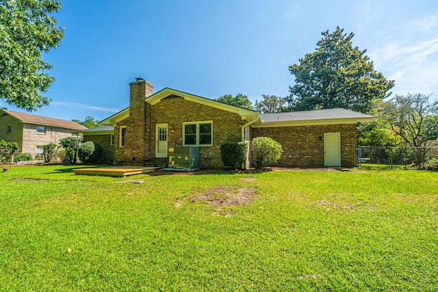 2847 Limestone Blvd, Charleston, SC 29414 - view of front of property with a chimney and brick siding