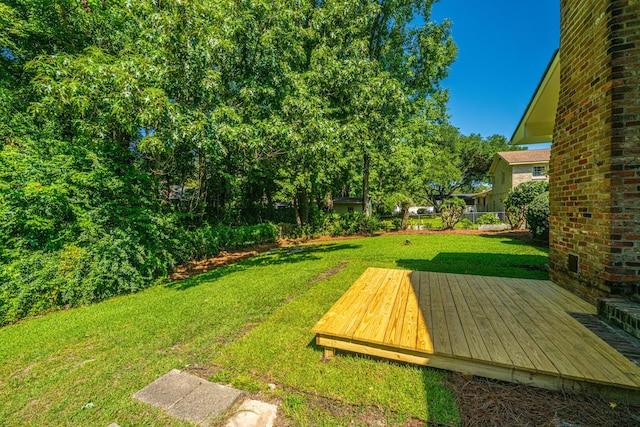 2847 Limestone Blvd, Charleston, SC 29414 - view of yard featuring a deck
