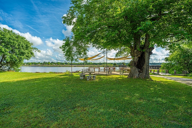 2847 Limestone Blvd, Charleston, SC 29414 - view of grassy yard with a water view
