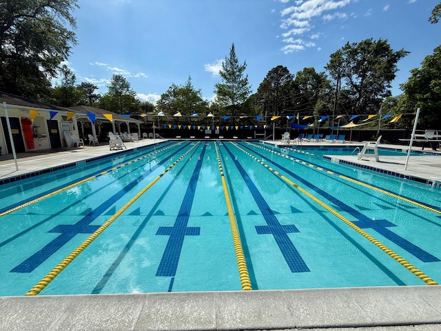 view of community pool