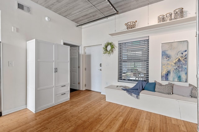 1 Cool Blow St Unit 124, Charleston, SC 29403 - living area with wood finished floors and a high ceiling