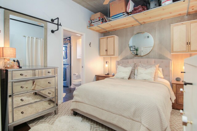 1 Cool Blow St Unit 124, Charleston, SC 29403 - bedroom featuring brick floors and ensuite bathroom