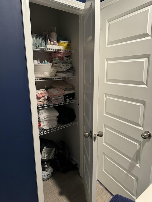 view of closet