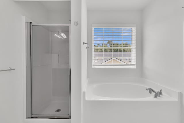 4823 Shady Tree Ln, Summerville, SC 29485 - bathroom with a stall shower and a bath