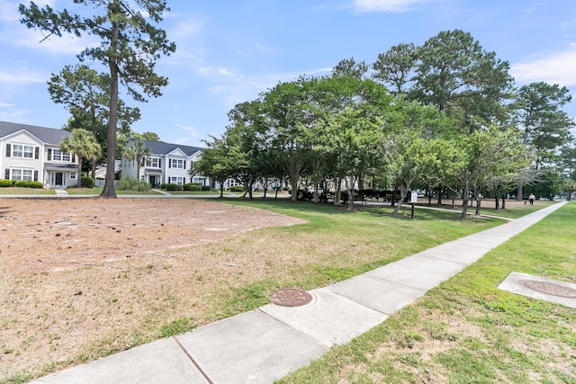 4823 Shady Tree Ln, Summerville, SC 29485 - surrounding community with a lawn