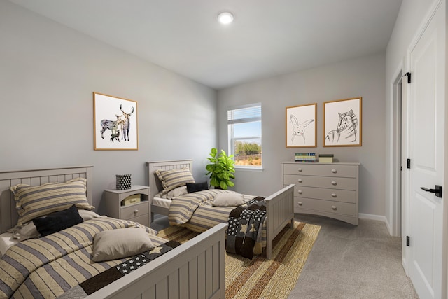 137 Winding Grove Ln, Moncks Corner, SC 29461 - bedroom featuring light colored carpet and baseboards