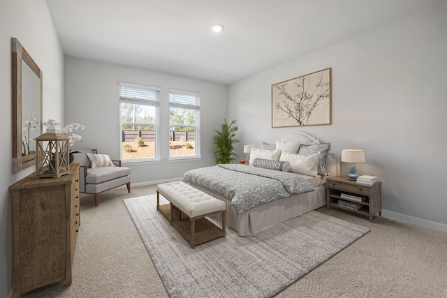 137 Winding Grove Ln, Moncks Corner, SC 29461 - carpeted bedroom featuring baseboards and recessed lighting