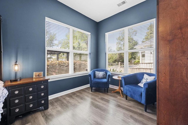 185 Red Leaf Blvd, Moncks Corner, SC 29461 - living area with wood finished floors and baseboards