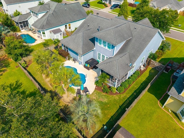 185 Red Leaf Blvd, Moncks Corner, SC 29461 - view from above of property featuring a pool